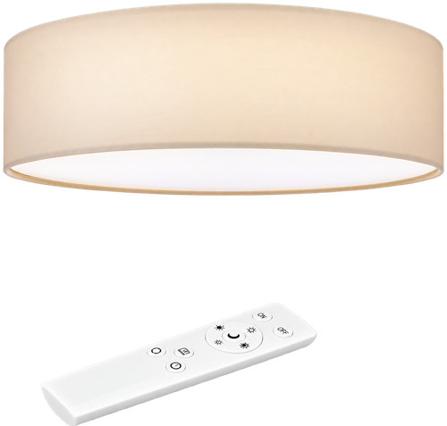 Led deckenleuchte beige - cm,