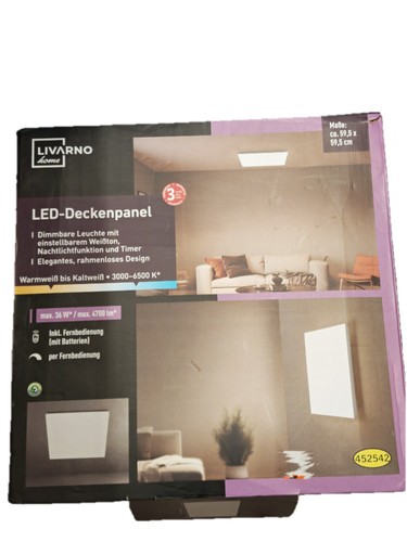 Led deckenpanel livarno - led,