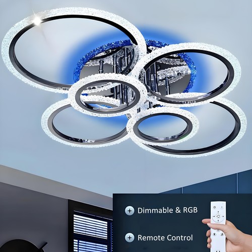 Moderne rgb led - moderne, deckenleuchte