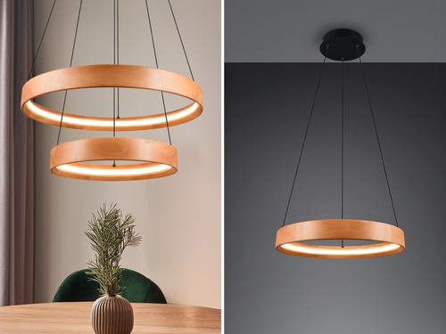 Hängende ring lampen über - hängende,